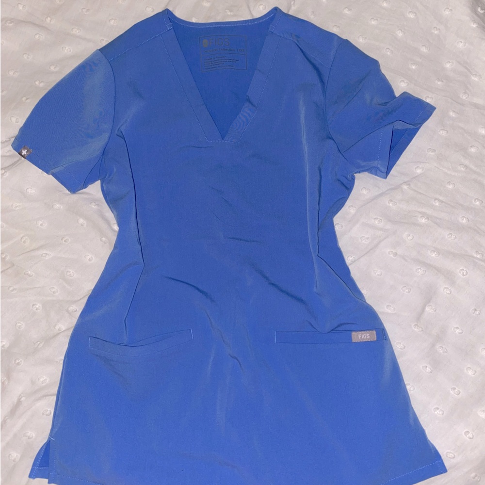 Figs scrub jogger set | Ceil Blue | Size: XXS - Picture 4 of 7